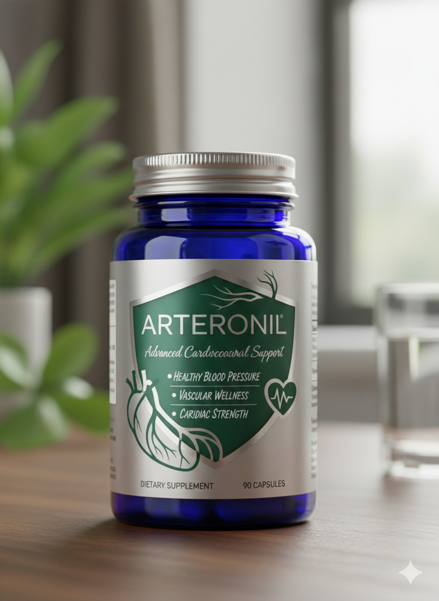 Arteronil dietary supplement bottle